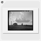 West Texas family farm - Dorothea Lange Poster.