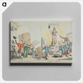アートパネル-Liberty in Utopia - Liberty in France
 - イェール大学アートギャラリー Canvas.