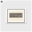 アートポストカード-Walking Elephants
 - エドワード マイブリッジ Postcard.