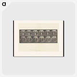アートポストカード-Walking Elephants
 - エドワード マイブリッジ Postcard.