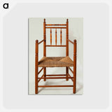 アートポストカード-Bamboo Great Chair
 - バーンズ・コレクション Postcard.