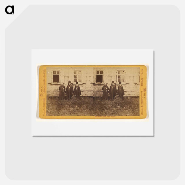 アートポストカード-Sitka, Russo Greek Priests
 - エドワード マイブリッジ Postcard.