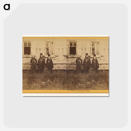 アートポストカード-Sitka, Russo Greek Priests
 - エドワード マイブリッジ Postcard.