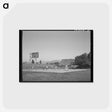 アートポストカード-Basketball at the Migrant Camp
 - ラッセル リー Postcard.