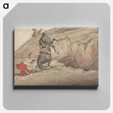 アートパネル-"Doing the Thing: and the Thing Done:" The Down Leap Done
 - イェール大学アートギャラリー Canvas.