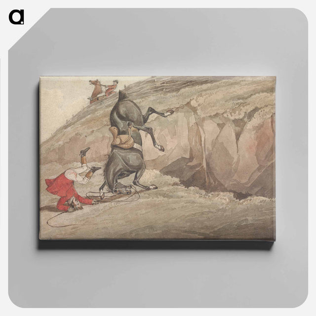 アートパネル-"Doing the Thing: and the Thing Done:" The Down Leap Done
 - イェール大学アートギャラリー Canvas.