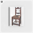 アートメモ帳-Side Chair
 - バーンズ・コレクション Memo.