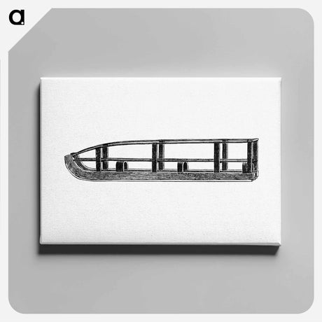 アートパネル-Sled from Alaska and Its Resources
 - 大英図書館 Canvas.