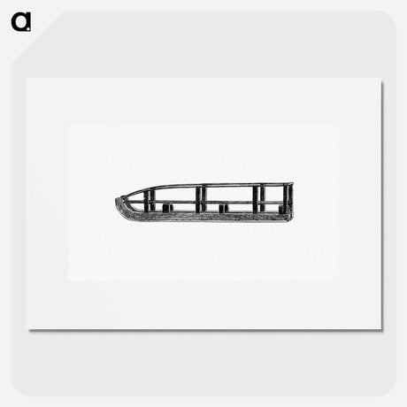 アートポスター-Sled from Alaska and Its Resources
 - 大英図書館 Poster.