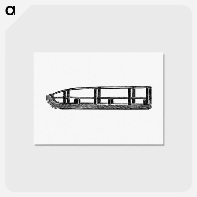 アートポストカード-Sled from Alaska and Its Resources
 - 大英図書館 Postcard.