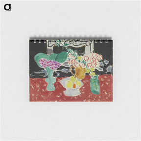 アートメモ帳-Roses De Noel Et Saxifrage - アンリ マティス Memo.