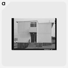 アートポストカード-FSA Dormitory Entrance
 - ラッセル リー Postcard.