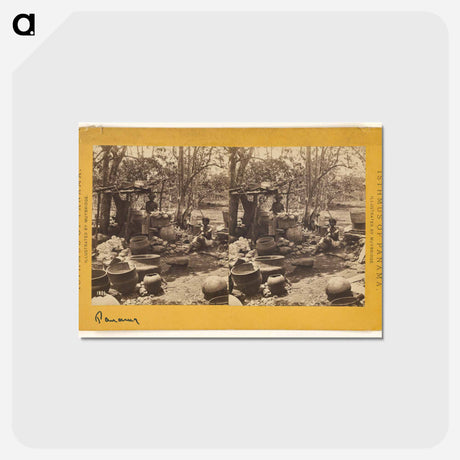アートポストカード-Laundry
 - エドワード マイブリッジ Postcard.
