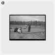 アートポストカード-Jersey Homesteads Construction
 - ラッセル リー Postcard.