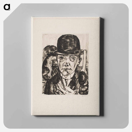 アートパネル-Self-Portrait in Bowler Hat
 - セントルイス美術館 Canvas.
