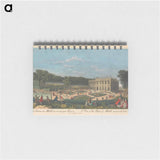 アートメモ帳-A View of the Palace of Marli toward the little Parterre
 - イェール大学アートギャラリー Memo.