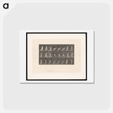 アートポストカード-Woman Rising
 - エドワード マイブリッジ Postcard.