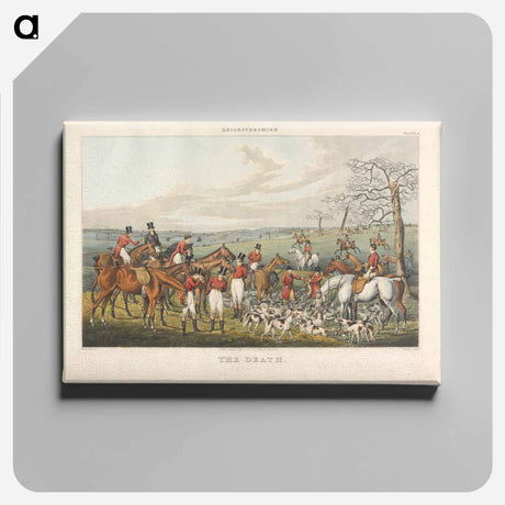 アートパネル-Fox Hunting: Leicestershire - The Death
 - イェール大学アートギャラリー Canvas.