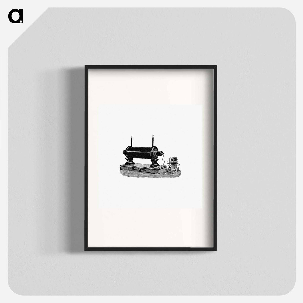 アートポスター-Antique Machine
 - 大英図書館 Poster.