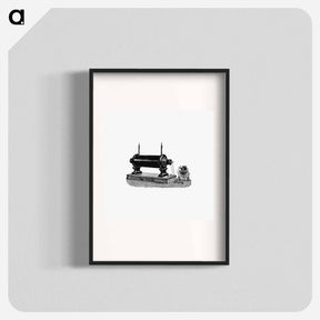 アートポスター-Antique Machine
 - 大英図書館 Poster.