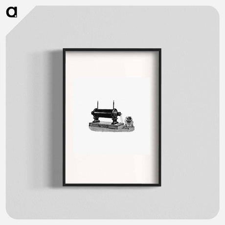 アートポスター-Antique Machine
 - 大英図書館 Poster.