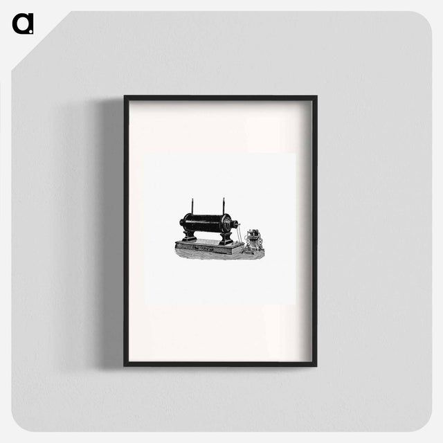アートポスター-Antique Machine
 - 大英図書館 Poster.