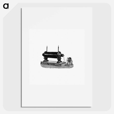 アートポスター-Antique Machine
 - 大英図書館 Poster.
