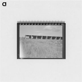 アートメモ帳-Remains of dry kiln shed - ドロテア ラング Memo.