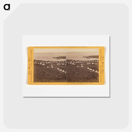 アートポストカード-Tule Lake, Camp South
 - エドワード マイブリッジ Postcard.