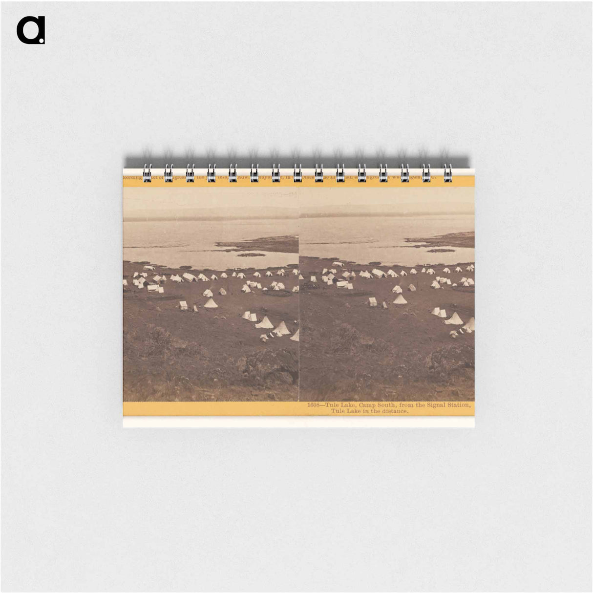 アートメモ帳-Tule Lake, Camp South
 - エドワード マイブリッジ Memo.