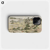 Hokusai's One Hundred Famous Views of Edo - 葛飾 北斎 Phone Case.