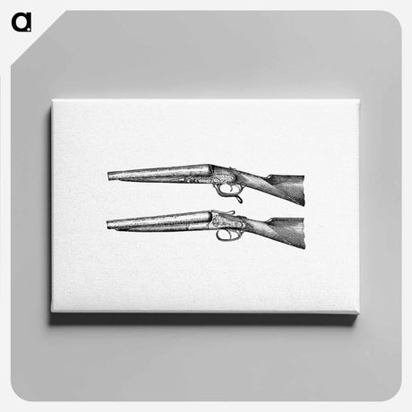 アートパネル-Hammerless Gun and London Directory
 - 大英図書館 Canvas.