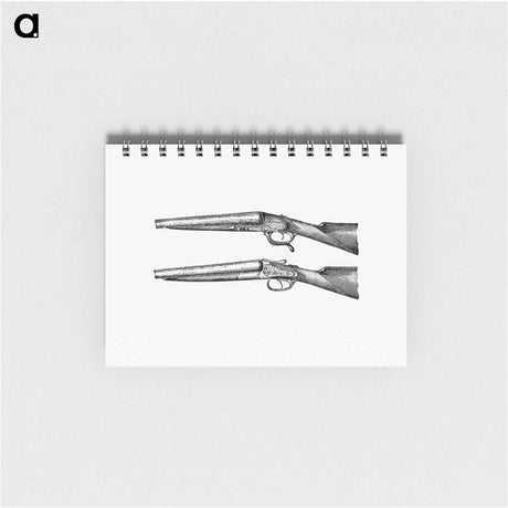 アートメモ帳-Hammerless Gun and London Directory
 - 大英図書館 Memo.