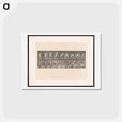 アートポストカード-The Mallet
 - エドワード マイブリッジ Postcard.