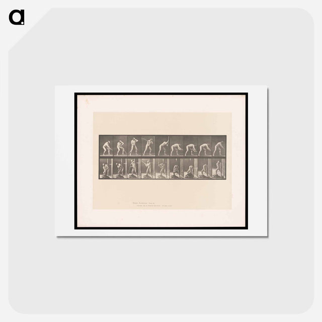 アートポストカード-The Mallet
 - エドワード マイブリッジ Postcard.