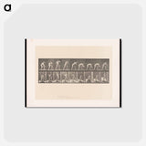 アートポストカード-The Mallet
 - エドワード マイブリッジ Postcard.