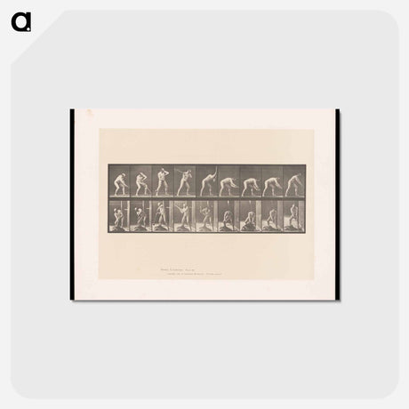 アートポストカード-The Mallet
 - エドワード マイブリッジ Postcard.