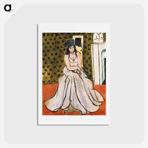 青い帽子の女 - アンリ マティス Postcard.