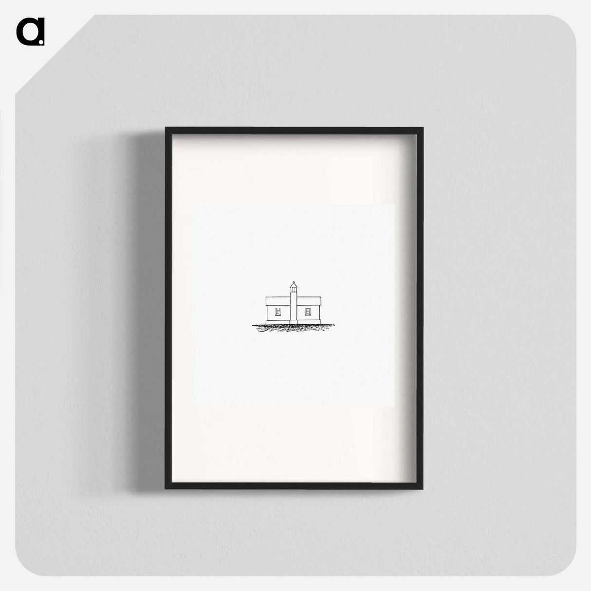 アートポスター-Lighthouse from Circular relating to Lighthouses, Lightships, Buoys, and Beacons
 - 大英図書館 Poster.