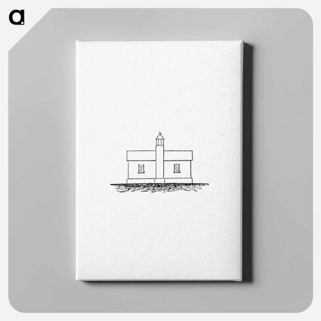 アートパネル-Lighthouse from Circular relating to Lighthouses, Lightships, Buoys, and Beacons
 - 大英図書館 Canvas.