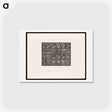 アートポストカード-Rising and Falling Hand
 - エドワード マイブリッジ Postcard.