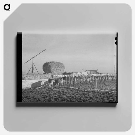 アートパネル-Roundup Near Marfa
 - ラッセル リー Canvas.