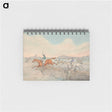 アートメモ帳-Steeplechasing: Two Riders Taking a Wooden Fence
 - イェール大学アートギャラリー Memo.