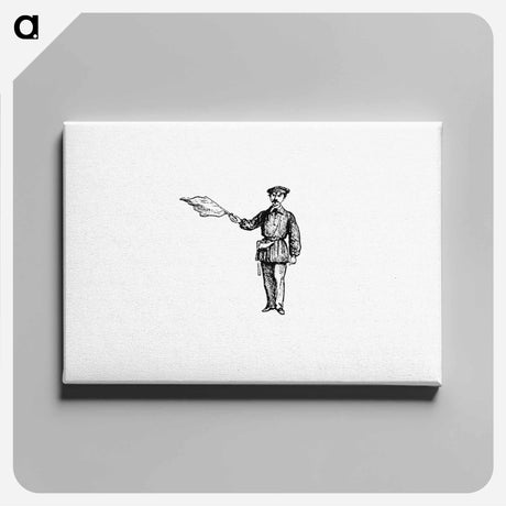 アートパネル-Soldier from Six Weeks Of Vacation
 - 大英図書館 Canvas.