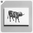 アートパネル-Bull from Portuguese Expedition To Muatianvua
 - 大英図書館 Canvas.