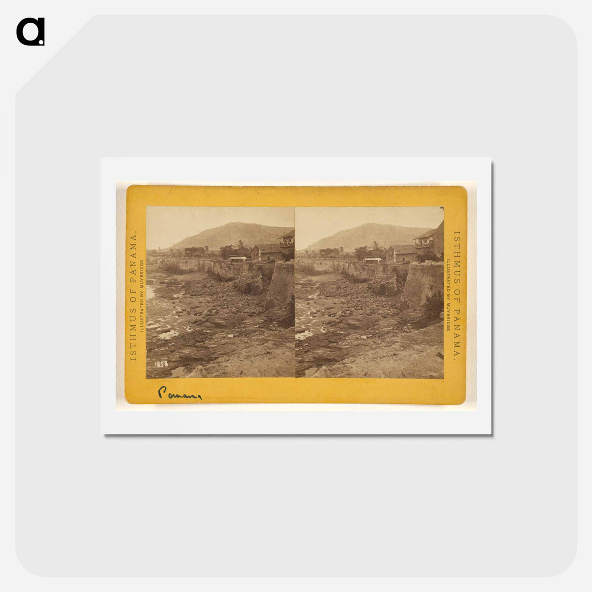 アートポストカード-Panama. A walk around the Walls
 - エドワード マイブリッジ Postcard.