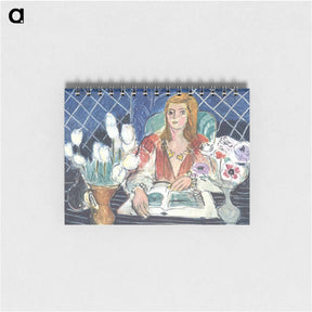 アートメモ帳-Annelies, White Tulips and Anemones - アンリ マティス Memo.