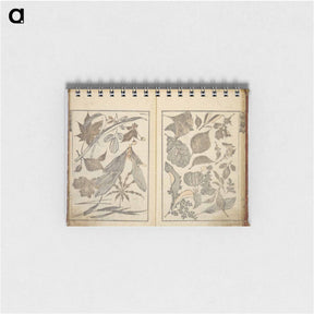 アートメモ帳-Random sketches by Hokusai volumes 1 to 11 - 葛飾 北斎 Memo.