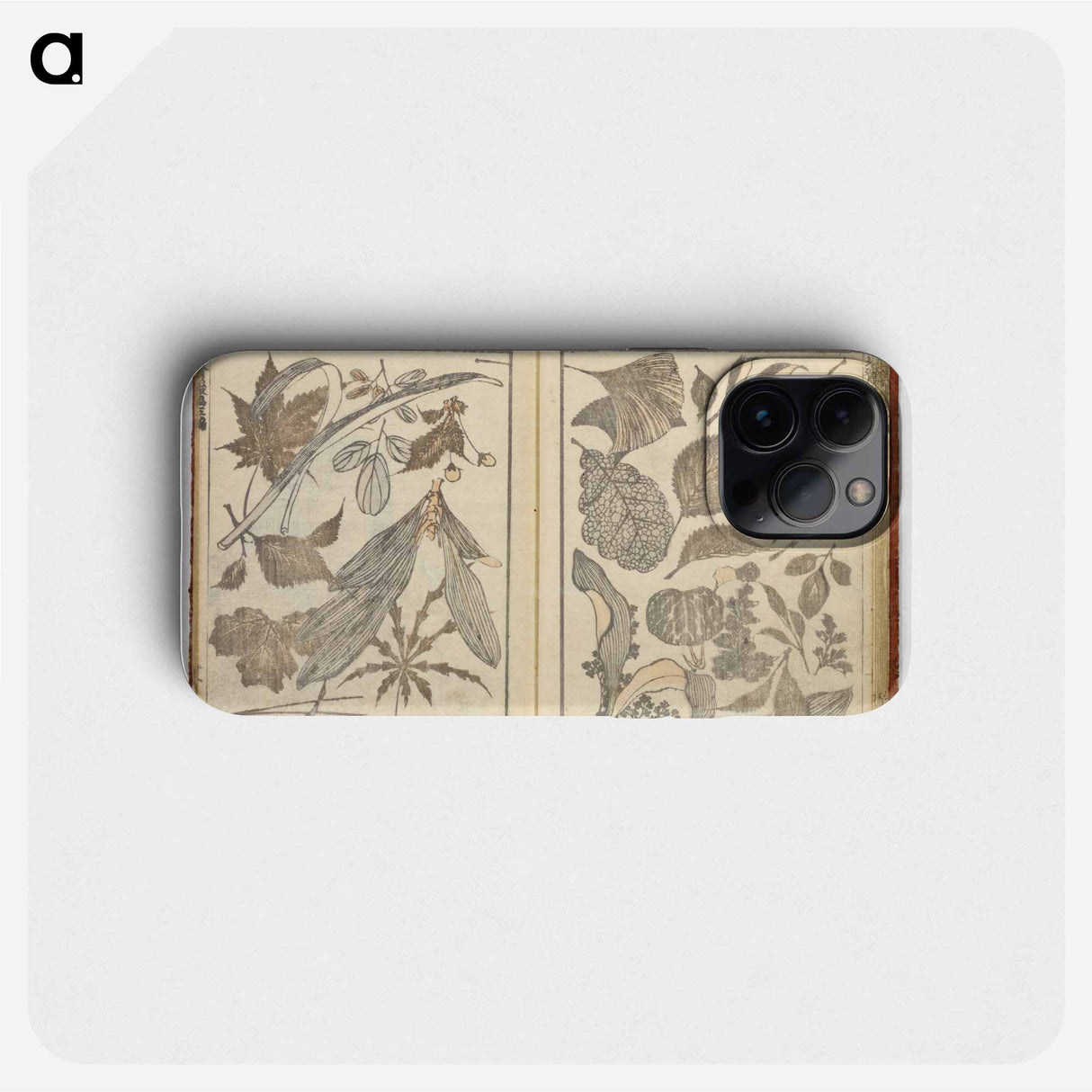 Random sketches by Hokusai volumes 1 to 11 - 葛飾 北斎 Phone Case.