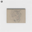アートメモ帳-Head of a Tiger
 - イェール大学アートギャラリー Memo.